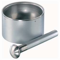 Mortar and pestle sets, stainless steel