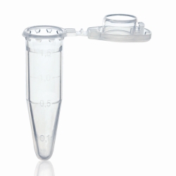 Microcentrifuge tubes, PP, with lid closure