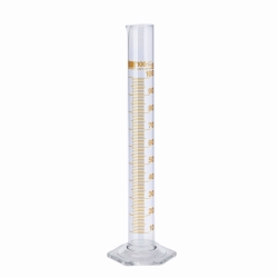 Measuring cylinders, DURAN®, tall form, class B, amber stain graduation