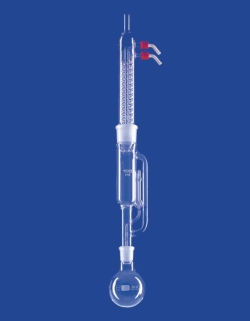 Extraction apparatuses acc. to Soxhlet, with Dimroth condenser, DURAN® tubing