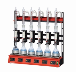 Serial Extraction Apparatus behrotest® for Soxhlet-/Fat-Extraction