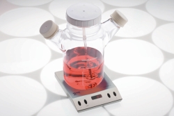 Magnetic stirrer for cell cultures with internal control bioMIX 1