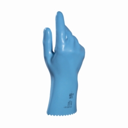 Chemical protective gloves Jersette 300, natural latex