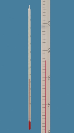 General purpose thermometers, solid stem
