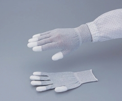 Conductive Gloves ASPURE, Anti-static, grey, Nylon