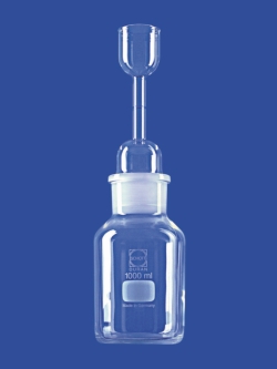 Pycnometer heads with/without wide-neck bottle